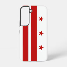 Samsung Galaxy S22 Case Flag von Washington DC
