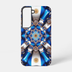 Samsung Galaxy S22 Coque avec couleurs argentines