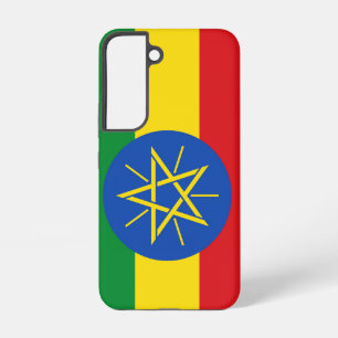 Samsung Galaxy S22 Fallflagge in Äthiopien Hülle