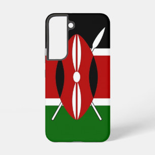 Samsung Galaxy S22 Fallflagge in Kenia Hülle