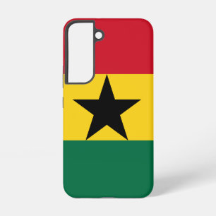 Samsung Galaxy S22 Fallflagge von Ghana Hülle