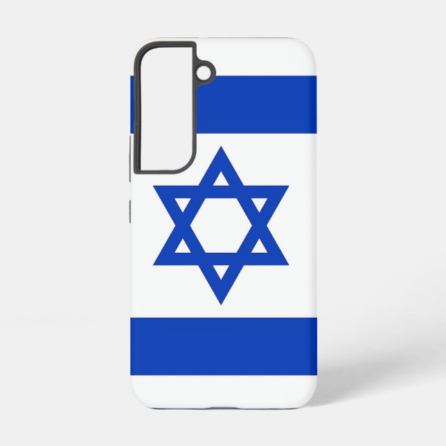 Samsung Galaxy S22 Fallflagge von Israel Hülle (Rückseite)