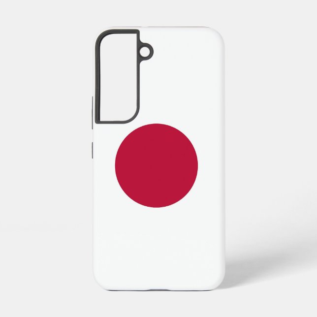 Samsung Galaxy S22 Fallflagge von Japan Hülle (Rückseite)
