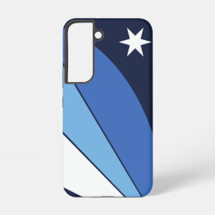 Samsung Galaxy S22 Fallflagge von Kolumbien Hülle