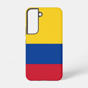 Samsung Galaxy S22 Fallflagge von Kolumbien Hülle