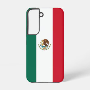 Samsung Galaxy S22 Fallflagge von Mexiko Hülle