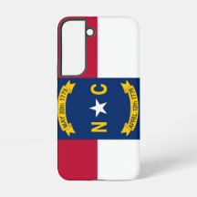Samsung Galaxy S22 Fallflagge von North Carolina