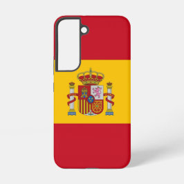 Samsung Galaxy S22 Fallflagge von Spanien Hülle