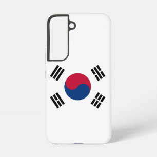 Samsung Galaxy S22 Fallflagge von Südkorea Hülle