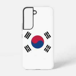 Samsung Galaxy S22 Fallflagge von Südkorea Samsung Galaxy Hülle