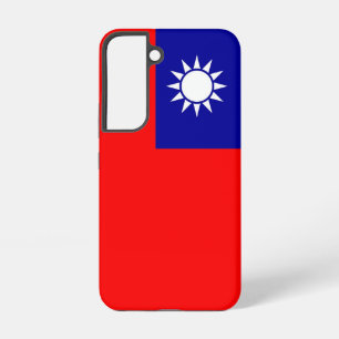 Samsung Galaxy S22 Fallflagge von Taiwan Hülle