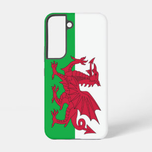 Samsung Galaxy S22 Fallflagge von Wales Hülle