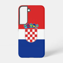 Samsung Galaxy S22 Hülle Flagge Kroatiens