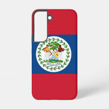 Samsung Galaxy S22 Hülle Flagge von Belize
