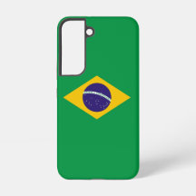 Samsung Galaxy S22 Hülle Flagge von Brasilien