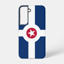 Samsung Galaxy S22 Hülle Flagge von Indianapolis