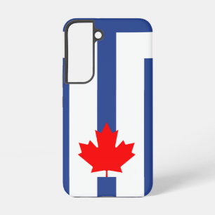 Samsung Galaxy S22 Hülle Flagge von Ottawa, Kanada