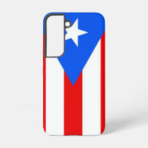 Samsung Galaxy S22 Hülle Flagge von Puerto Rico