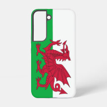 Samsung Galaxy S22 Hülle Flagge von Wales