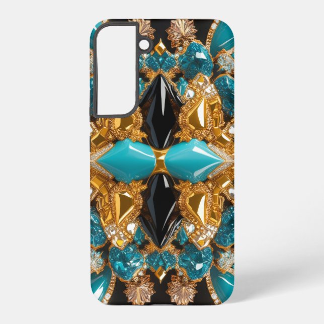 Samsung Galaxy S22 Plus Case Bahamas Farben Hülle (Rückseite)