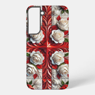 Samsung Galaxy S22 Plus Case - Englische Rose Hülle