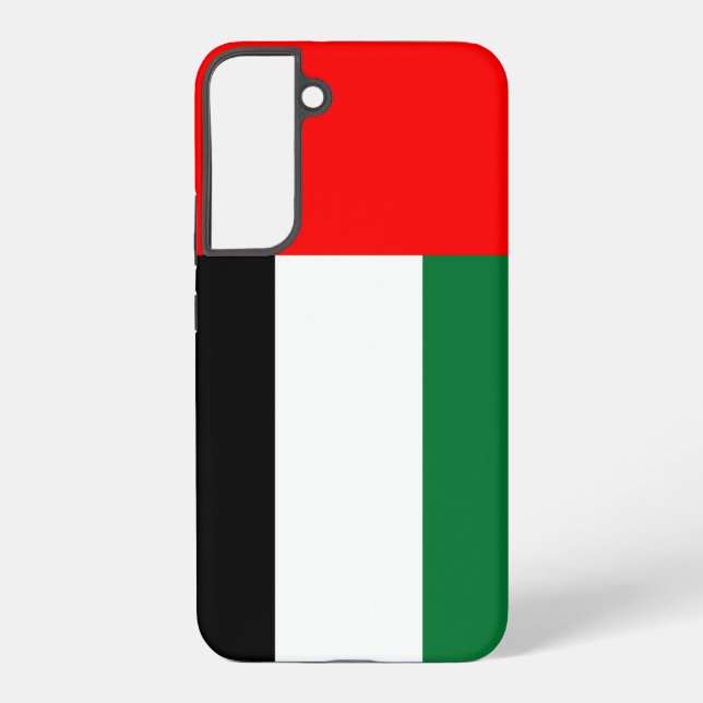 Samsung Galaxy S22 Plus Case Flag U A E Samsung Galaxy Hülle (Rückseite)