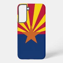 Samsung Galaxy S22 Plus Case Flag von Arizona, USA