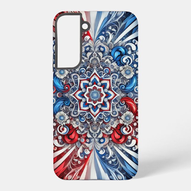 Samsung Galaxy S22 Plus Case, französische Farben Hülle (Rückseite)