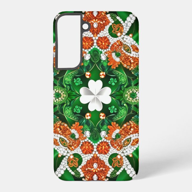 Samsung Galaxy S22 Plus Case Irish Colors Hülle (Rückseite)