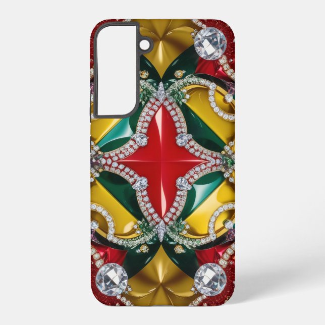Samsung Galaxy S22 Plus Case Los Angeles Farben Samsung Galaxy Hülle (Rückseite)