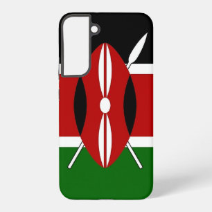 Samsung Galaxy S22 Plus Coque Drapeau du Kenya Des