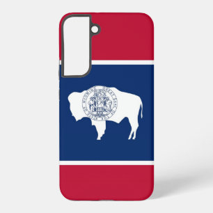 Samsung Galaxy S22 Plus Coque Drapeau du Wyoming