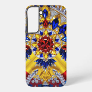 Samsung Galaxy S22 Plus Fall Rumänische Farben Hülle