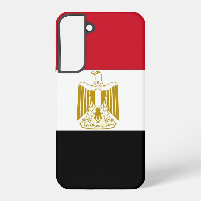 Samsung Galaxy S22 Plus Fallflagge von Ägypten Samsung Galaxy Hülle (Rückseite)