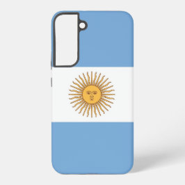 Samsung Galaxy S22 Plus Fallflagge von Argentinien Samsung Galaxy Hülle