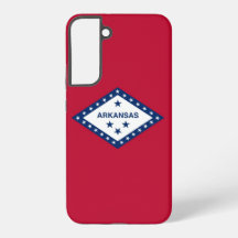 Samsung Galaxy S22 Plus Fallflagge von Arkansas