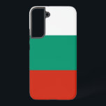 Samsung Galaxy S22 Plus Fallflagge von Bulgarien Samsung Galaxy Hülle<br><div class="desc">Umgestalten Sie Ihre Samsung Galaxy S22 Plus mit unserem exklusiven Handy-Cover mit der Flagge Bulgariens! Dieses Handy wurde mit viel Liebe zum Detail entworfen und präsentiert stolz das ikonische Design der bulgarischen Flagge. Die Fahne besteht aus drei horizontalen Streifen in Weiß, Grün und Rot, wobei das nationale Wappen auf der...</div>