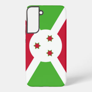 Samsung Galaxy S22 Plus Fallflagge von Burundi Samsung Galaxy Hülle
