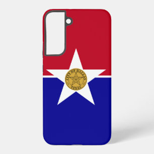 Samsung Galaxy S22 Plus Fallflagge von Dallas Hülle