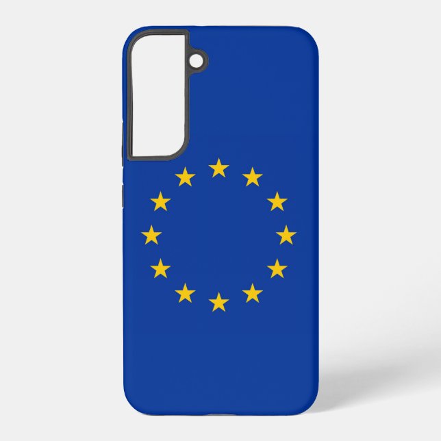 Samsung Galaxy S22 Plus Fallflagge von Europa Samsung Galaxy Hülle (Rückseite)