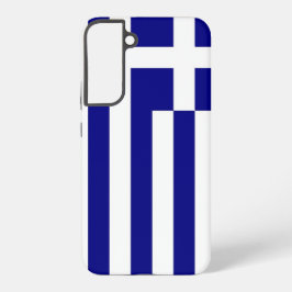 Samsung Galaxy S22 Plus Fallflagge von Griechenlan Hülle