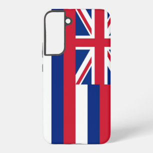 Samsung Galaxy S22 Plus Fallflagge von Hawaii Hülle