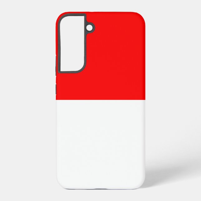 Samsung Galaxy S22 Plus Fallflagge von Indonesien Samsung Galaxy Hülle (Rückseite)
