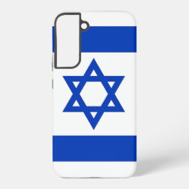 Samsung Galaxy S22 Plus Fallflagge von Israel Hülle