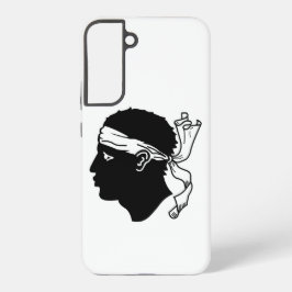 Samsung Galaxy S22 Plus Fallflagge von Korsika Samsung Galaxy Hülle