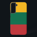 Samsung Galaxy S22 Plus Fallflagge von Litauen Hülle<br><div class="desc">Mit unserem exklusiven Gehäuse mit litauischer Flagge schützen Sie Ihre Samsung Galaxy S22 Plus stilvoll! Dieses Handy ist mit Präzision und kulturellem Stolz konzipiert und ist mehr als nur ein praktisches Accessoire - es ist eine Feier der nationalen Identität Litauens. Die kühne und lebendige litauische Flagge steht im Mittelpunkt der...</div>