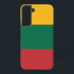 Samsung Galaxy S22 Plus Fallflagge von Litauen Hülle<br><div class="desc">Mit unserem exklusiven Gehäuse mit litauischer Flagge schützen Sie Ihre Samsung Galaxy S22 Plus stilvoll! Dieses Handy ist mit Präzision und kulturellem Stolz konzipiert und ist mehr als nur ein praktisches Accessoire - es ist eine Feier der nationalen Identität Litauens. Die kühne und lebendige litauische Flagge steht im Mittelpunkt der...</div>