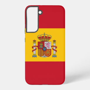 Samsung Galaxy S22 Plus Fallflagge von Spanien Hülle