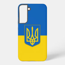 Samsung Galaxy S22 Plus Hülle Flagge der Ukraine