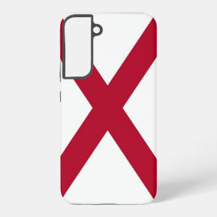 Samsung Galaxy S22 Plus Hülle Flagge von Alabama,